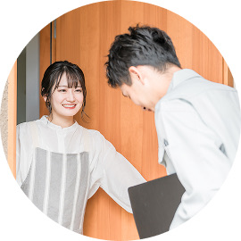 ご近所様にも配慮した現場づくりを徹底します