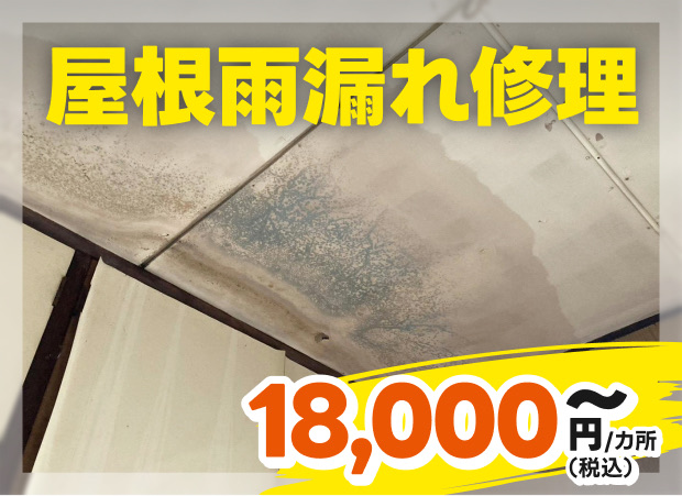 屋根雨漏れ修理