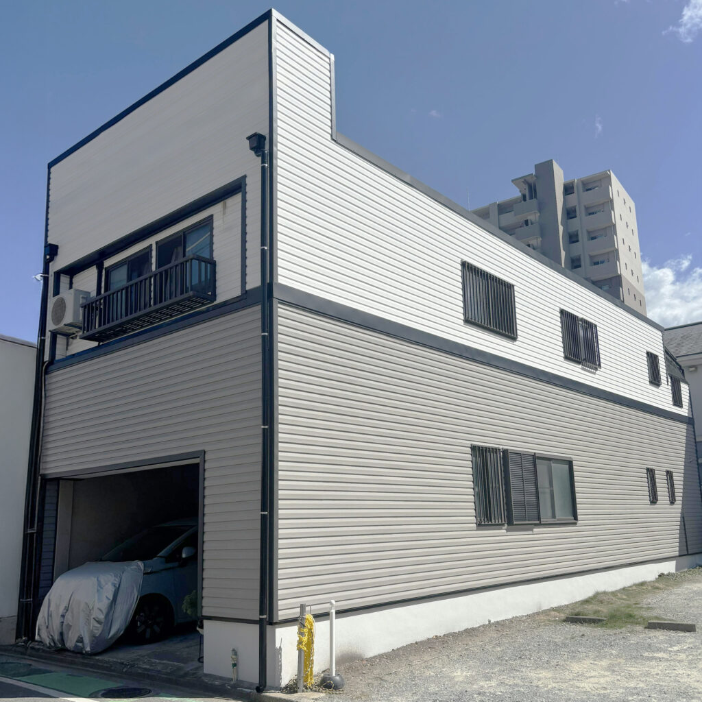 福岡市東区G様邸 樹脂サイディングカバーリフォーム工事